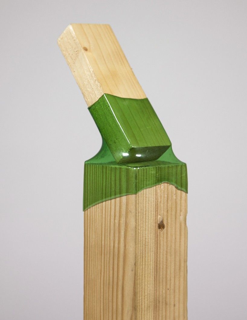 an example of plastic bottle joint: the plastic is heatshrunk around the joint fixture